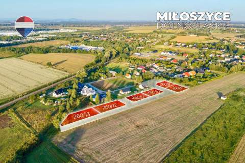 Na sprzedaż działki budowlane z MPZP, 13 km od Wrocławia