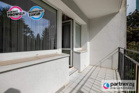 Mieszkanie 42,4 m Zaspa Duży balkon 2 Pok