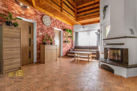 Dom z antresolą 117m2 w Konopnicy, cicha okolica