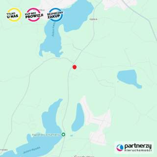 Działka 300m od Jeziora Kamień
