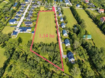 Działka budowlana Łomianki 11 419m2,0 m2 mpzp