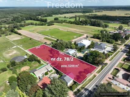 Działka 5200 m z MPZP   Kampinos A