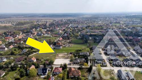 Duża działka budowlana, obok lasu Mokrzańskiego