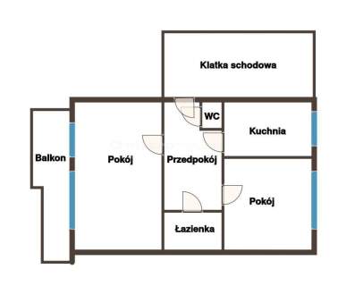 Przestronne 2 pokojowe mieszkanie z garażem