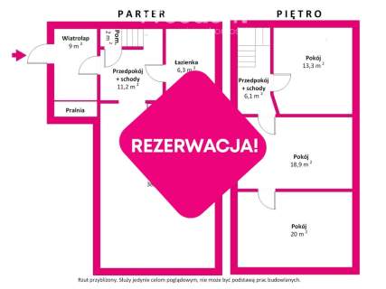 Dom do zamieszkania i garaż murowany przy Kołbieli