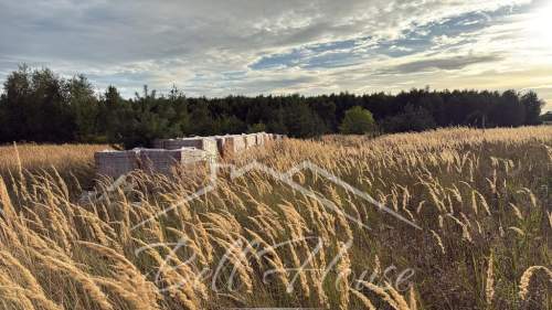Działka 1066 m ze stanem zero domu parterowego z garażem Poda