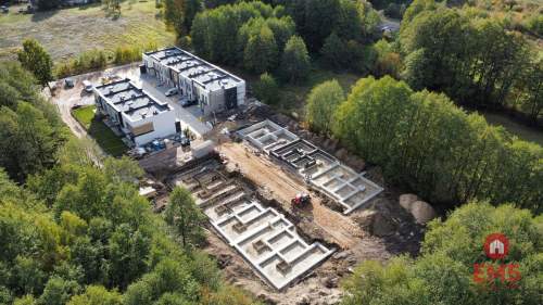 Dom szeregowy 125 m2, Zaścianki