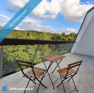 Dwupoziomowy apartament 66 m 2 tarasy Wrzeszcz Górny widok na...