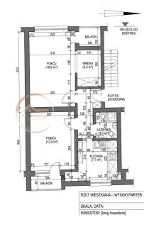 MIESZKANIE 51,5 M BLISKO CENTRUM 2 BALKONY PARTER