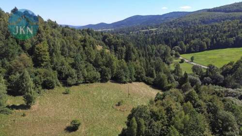 Działka MNU- 4674 m , widok Beskid, Lachowice