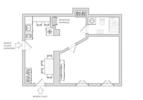 Centrum Zamenhofa 35 m antresola