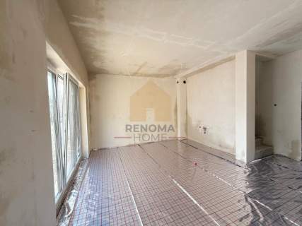 Dom bliźniak 105m2, Garaż w bryle, pompa ciepła
