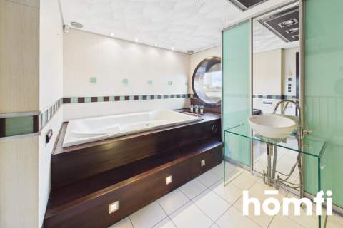 Dwupoziomowy apartament sauna, taras Śródmieście