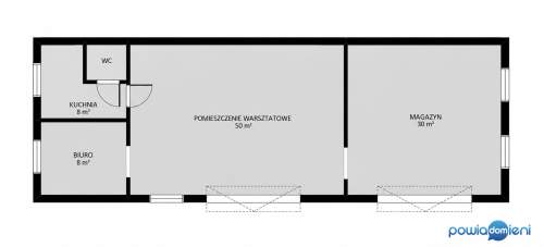 Warsztat / Magazyn 96 m RADOM, UL. Lotnicza