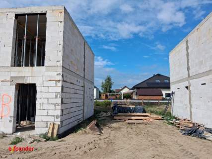 Dom bliźniak 110 m2 I Poddasze użytkowe I Ogród