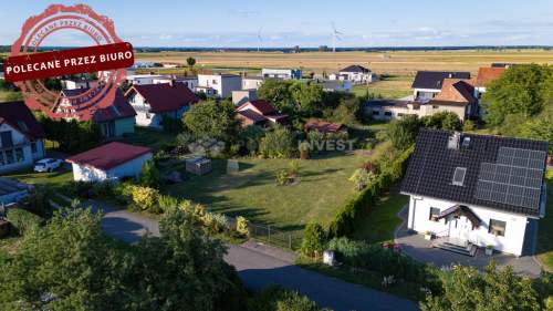 Działka budowlana 1166 m Świbie Ogrodzona