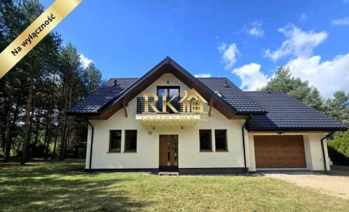 Nowy, doinwestowany dom w otulinie lasu