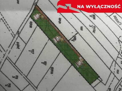 Działka z WZ 5291 m2 widok na Pieniny