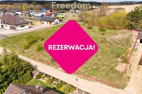 Atrakcyjna działka budowlana 1599 m z usługami