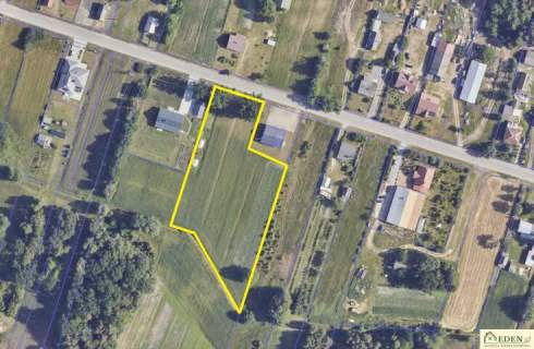 Działka w całości budowlana 0,66 ha w Żdżary pod Łukowem