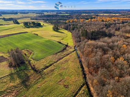 Jędrychówko 5,34 ha warunki zabudowy rzeka i las
