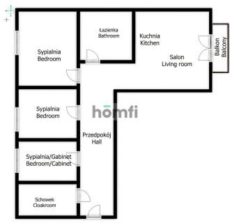 4-pokojowe mieszkanie z balkonem i garażem - Kliny