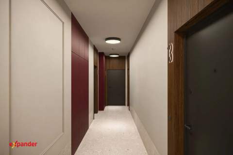 Nowe gotowe 3-pokojowe Mieszkanie 54,39 m2 z balkonem