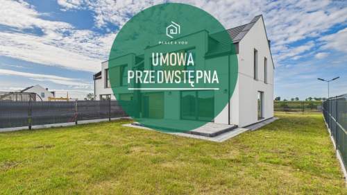 Nowy Bliźniak 157 m z Dużym Ogrodem