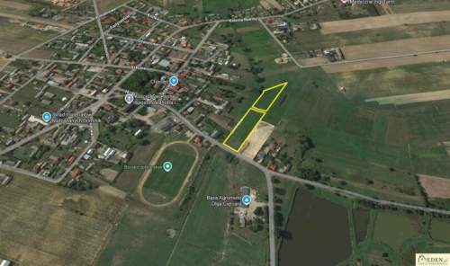 Okrzeja, działka budowlana 0,90 ha
