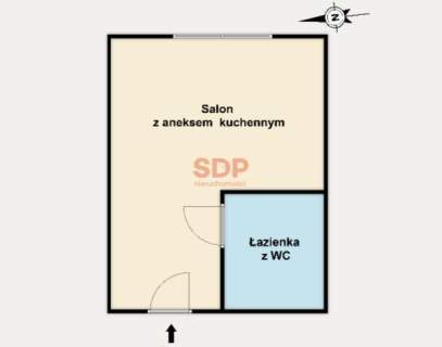 Kawalerka z antresolą przy Piotrkowskiej