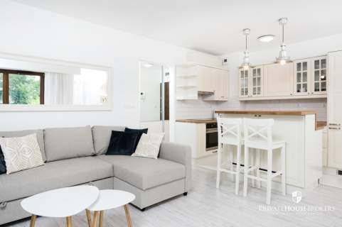 35 metrowe, komfortowe studio w Fabryce Czekolady