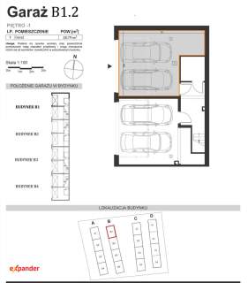 Apartament 4 pokojowy z garażem dwustanowiskowym