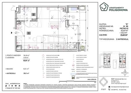 Apartament antresola Sławin Inwestycja zrealizowan