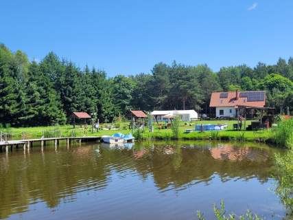 Sprzedam gotowy biznes 1,5ha dom 120m2 2x domki