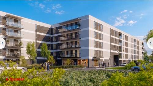 Nowe 1-pokojowe mieszkanie 32,97 m z dużym balkonem Rytm Mok