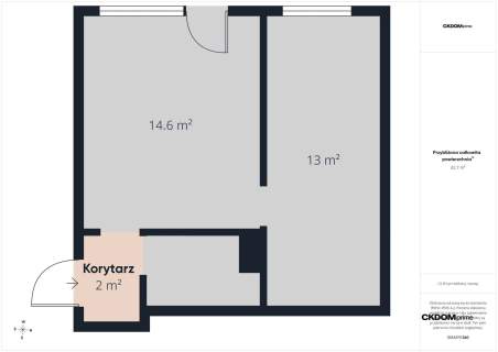 2 pok. Rejowska 32,57 m balkon 190 tys.