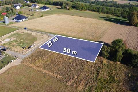 Widokowa działka BUDOWLANA 1350 m Zbydniów