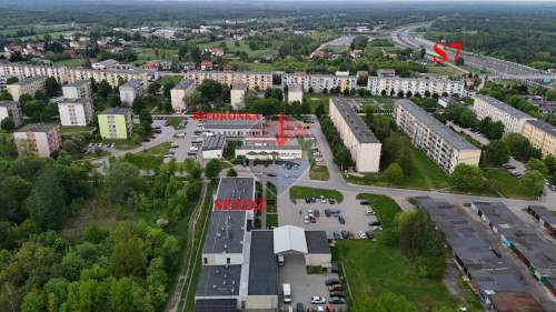 Budynek handlowo usługowy 307 m DO WYNAJĘCIA   SZYDŁOWIEC