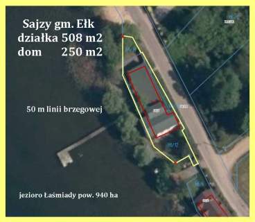 Działa z linią brzegową jez. Łaśmiady
