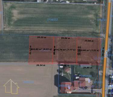Idealna działka 750m2 w kwadracie pod dom jednorodzinny z mediami