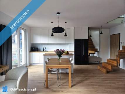 Dwupoziomowy apartament 66 m 2 tarasy Wrzeszcz Górny widok na...