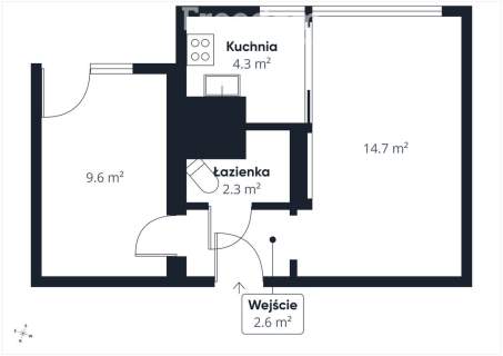 M2, balkon, liczne miejsca parkingowe