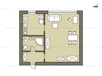 Kawalerka, 29 m2 - Morawa 119F, Szopienice