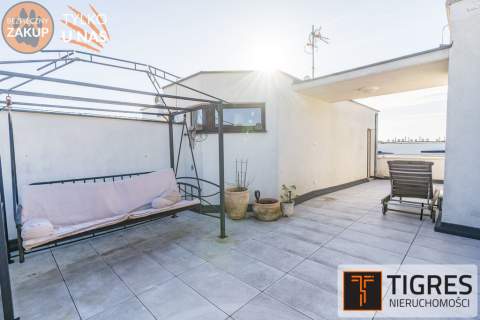 Prywatny taras na dachu 800m do plaży Balkon
