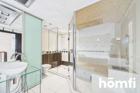 Dwupoziomowy apartament sauna, taras Śródmieście