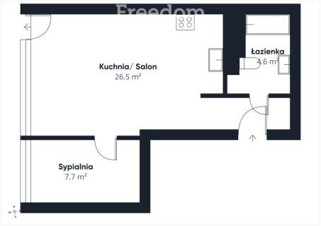 Brynów, 2 pokoje, duży balkon, miejsce parkingowe