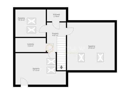 Dwupoziomowe dla rodziny centrum Pruszkowa