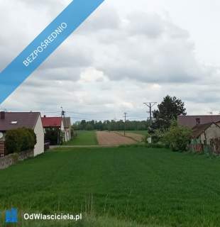 Słoneczna działka budowlana 1100 m Szeroki front 24m PKP Sk