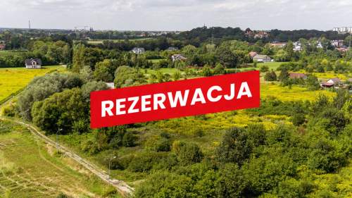 Działka budowlana 14 arów z bezterminową WZ