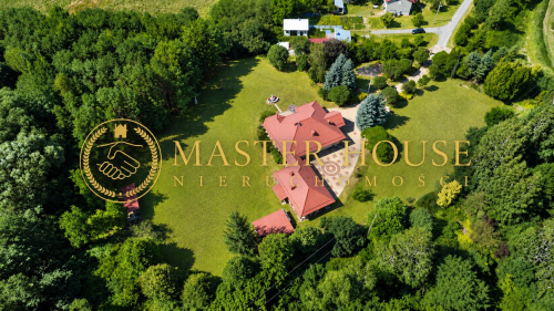Posiadłość 1,89 ha nad rzeką, dom, ogród, garaż, Szewna